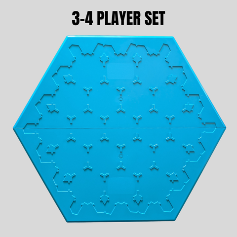 Image of HexyBoard | Rigid Plastic Board designed for Catan game