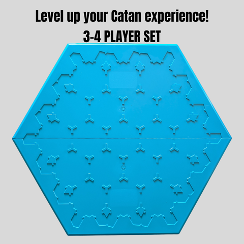 Image of HexyBoard | Rigid Plastic Board designed for Catan game