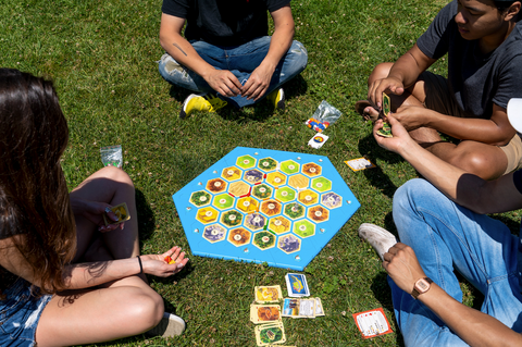 Image of Hexyboard works with Catan game