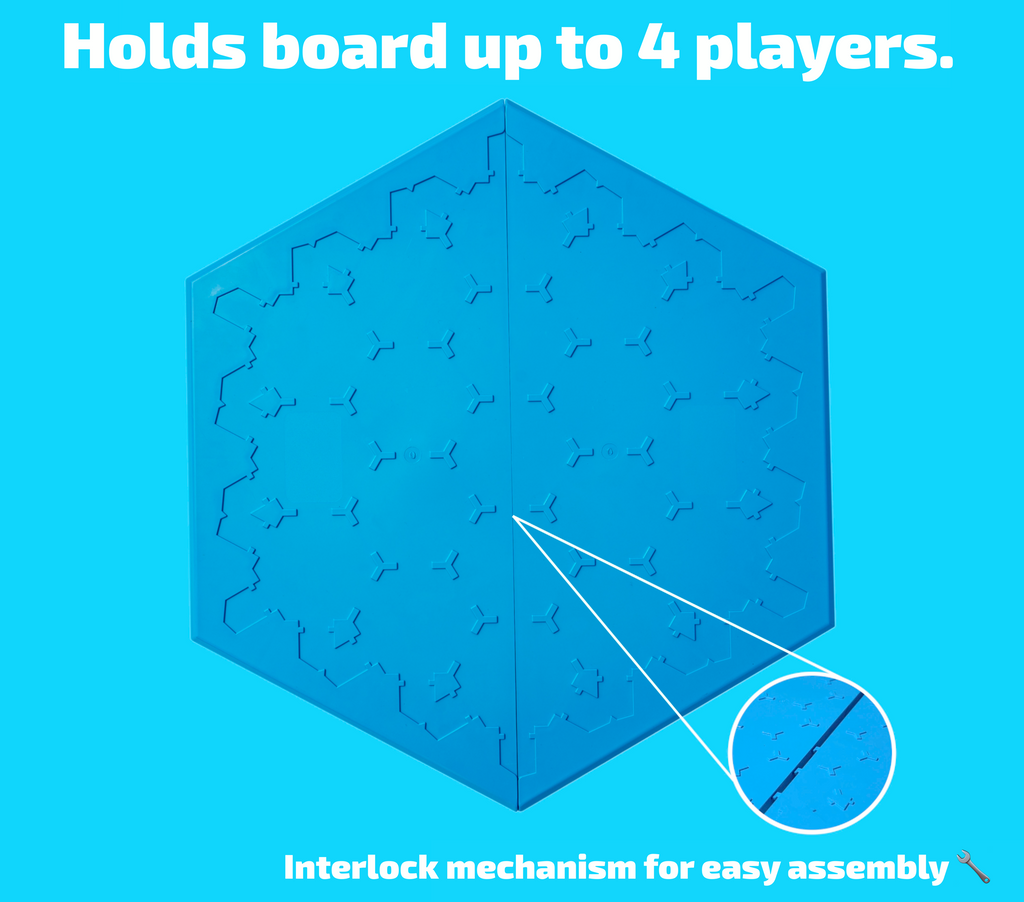 Hexyboard 4-player board game